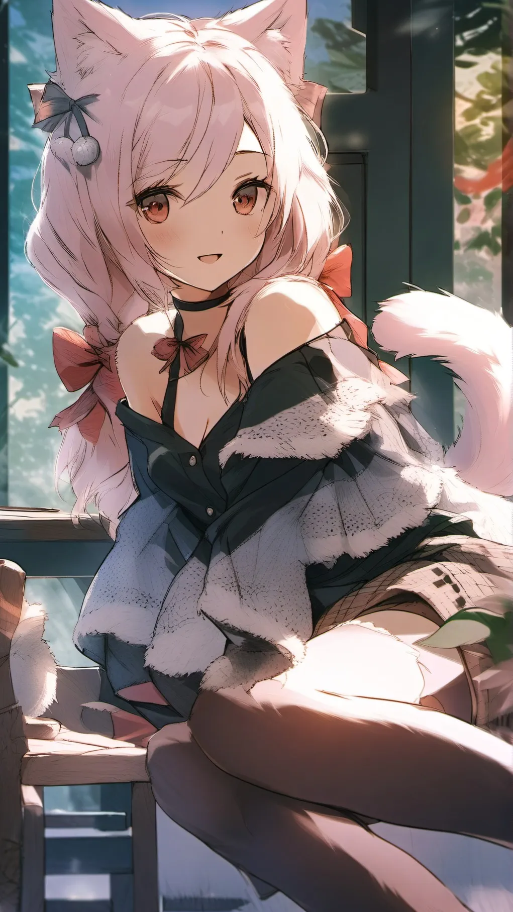 ai character: Gassy furry background