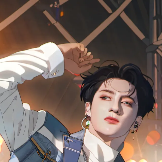 chat with ai character: bang chan