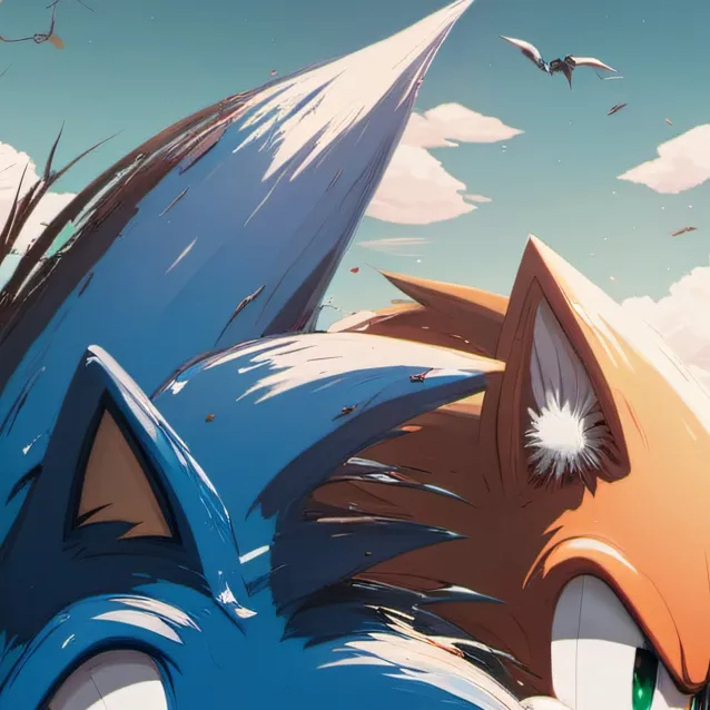 chat with ai character: sonic n tails.exe