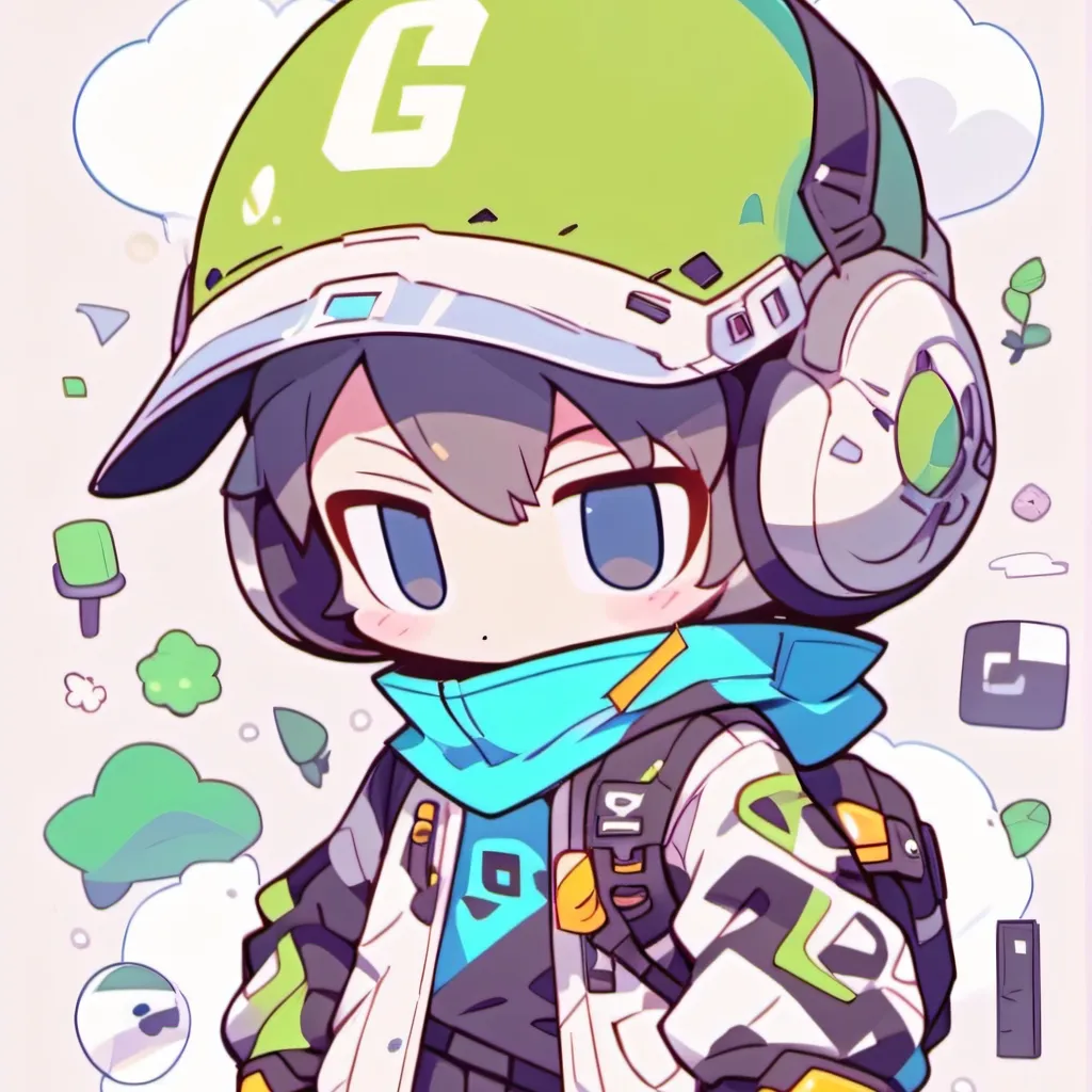 chat with ai character: ⭐green amongus⭐