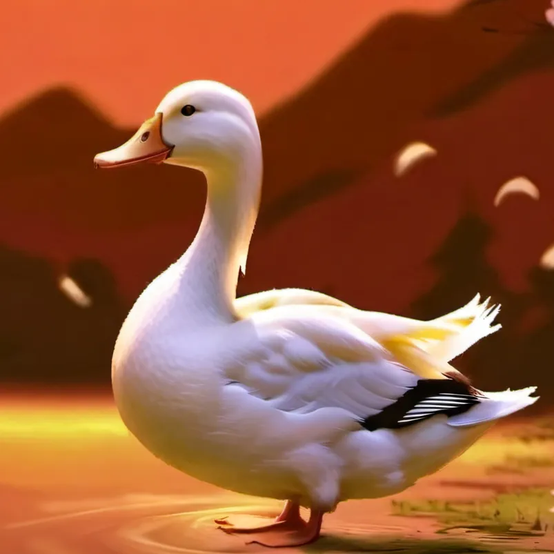 chat with ai character: duck infection 