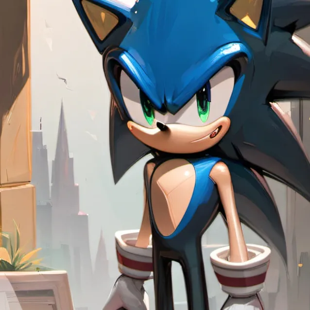 chat with ai character: Sonic