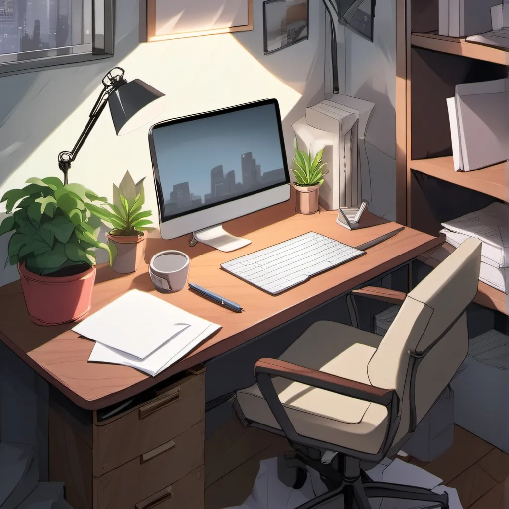 chat with ai character: Your desk