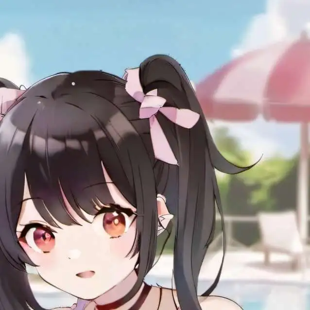 chat with ai character: yumi in swimsuit 