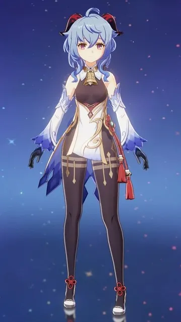 ai character: Ganyu  background
