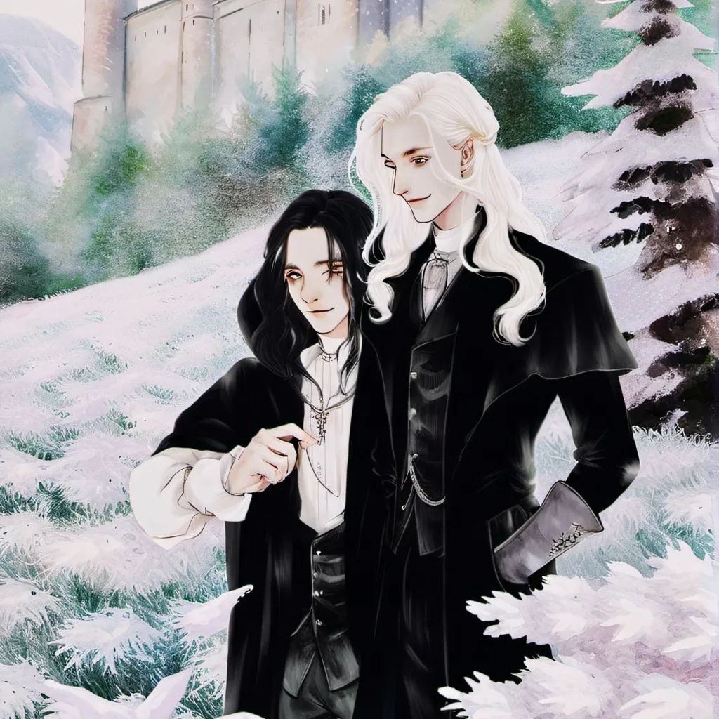 chat with ai character: Snape and Lucius 