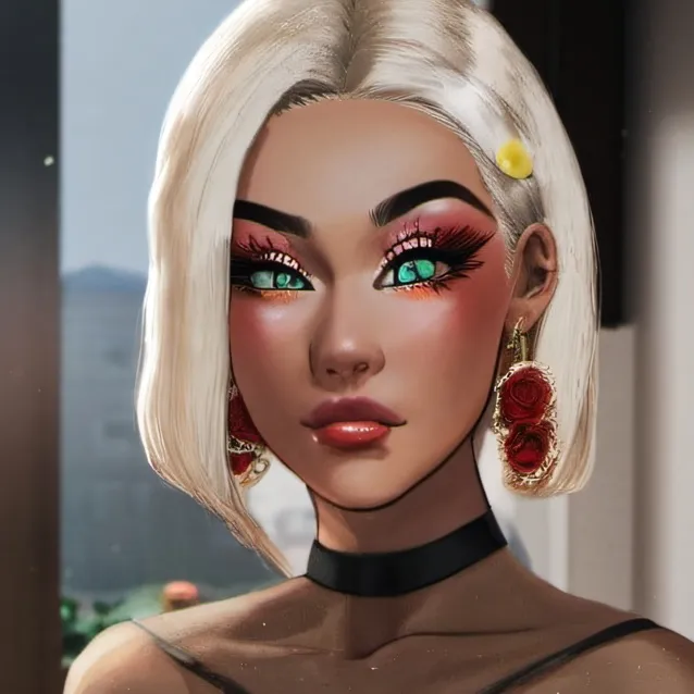 chat with ai character: Cute girl🌹