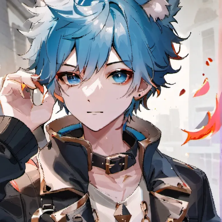 chat with ai character: ♡~\\Blue fire//~♡