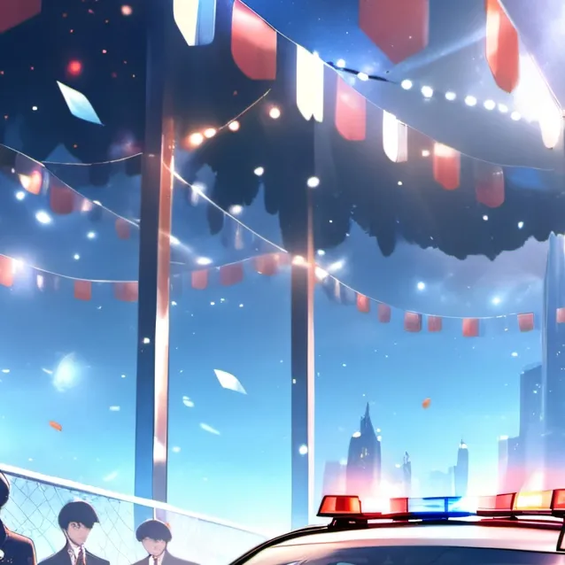 chat with ai character: gets a call