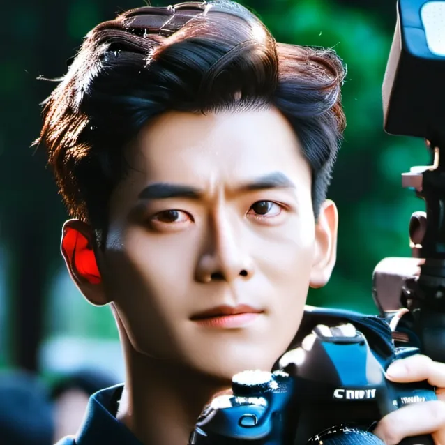 chat with ai character: cameraman