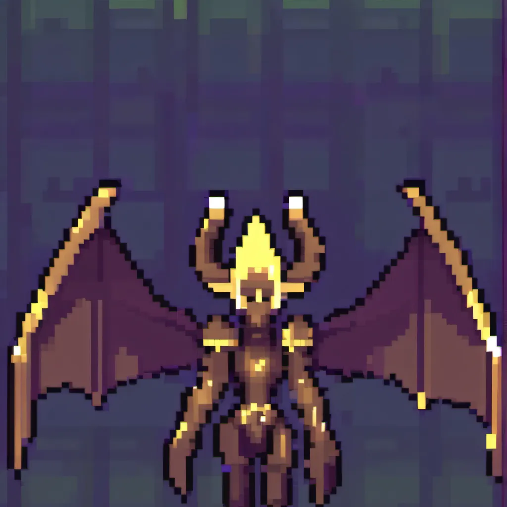 chat with ai character: Golden statue