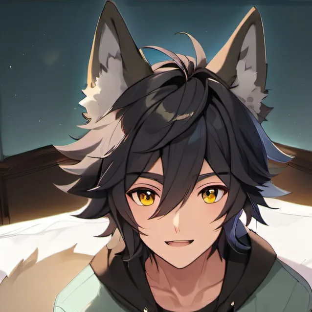 chat with ai character: wolfie