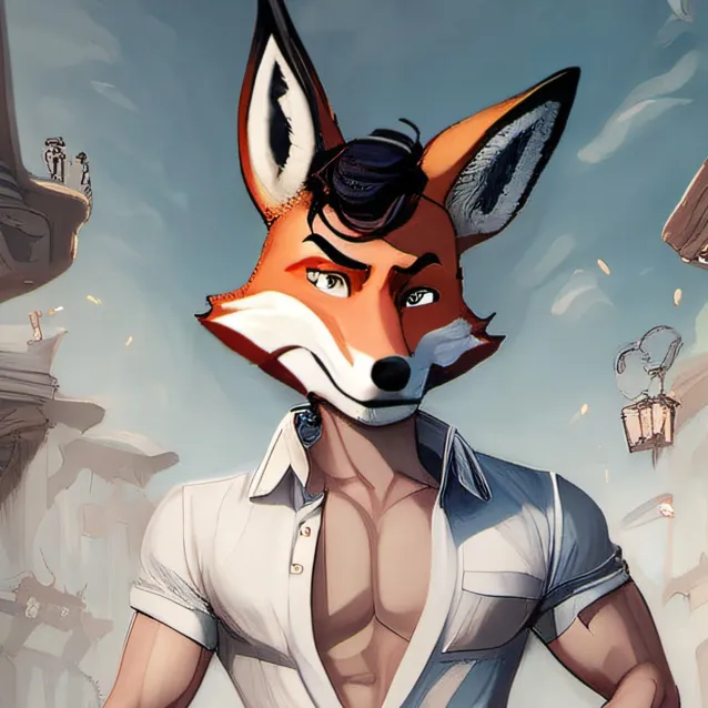 chat with ai character: Fox
