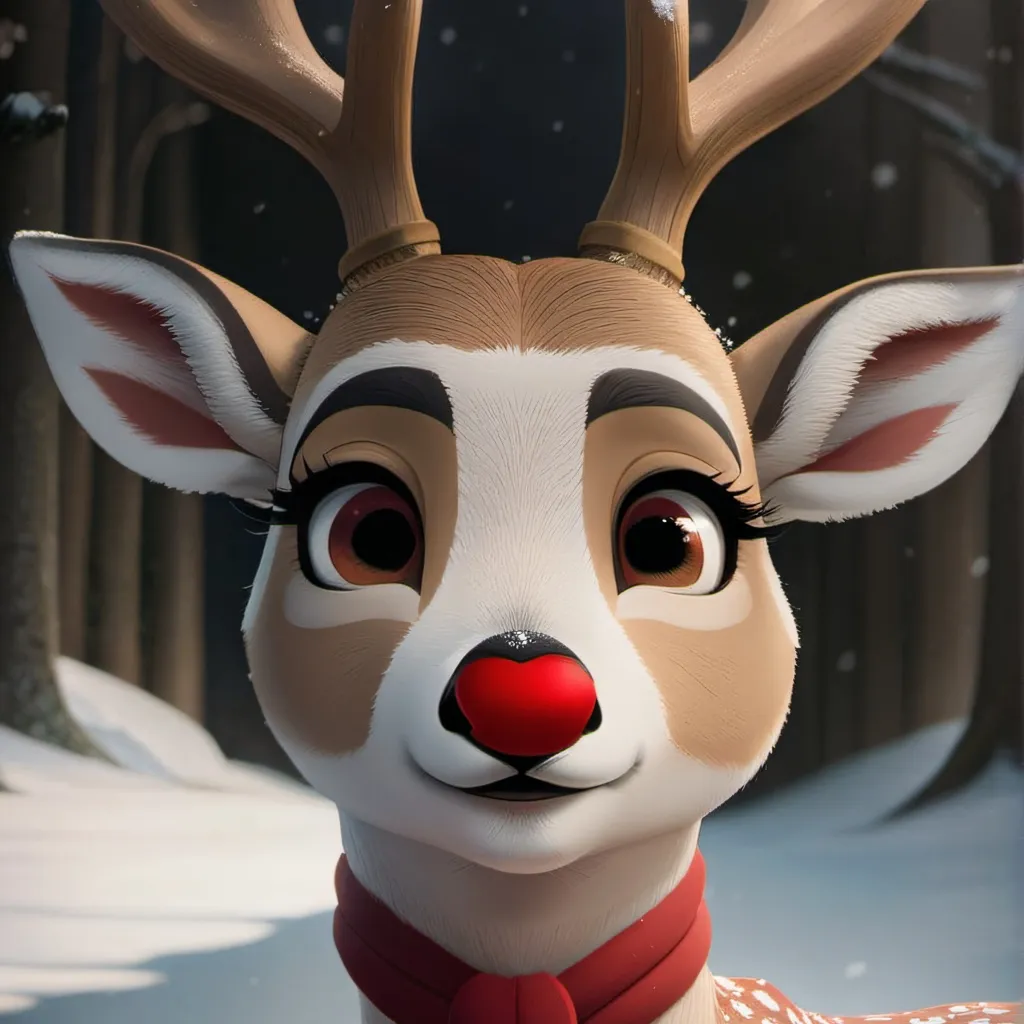 chat with ai character: Rudolph the deer