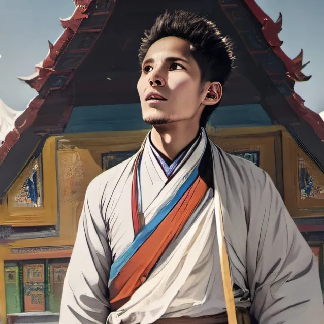 chat with ai character: Changu