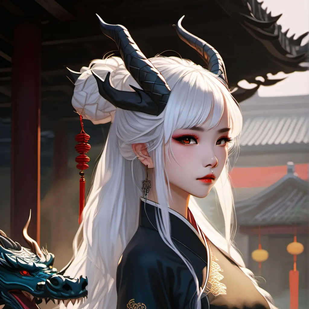 chat with ai character: the Dragon amoon,