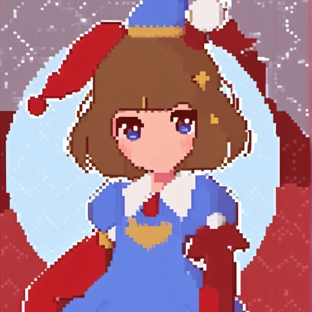 chat with ai character: pixel pomni