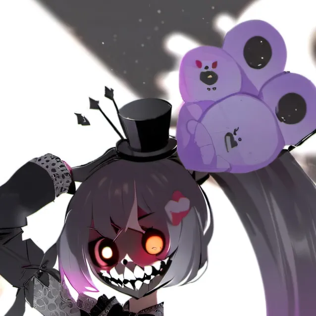 chat with ai character: shadow toy chica 