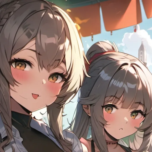 chat with ai character: 🥀two girls🥀