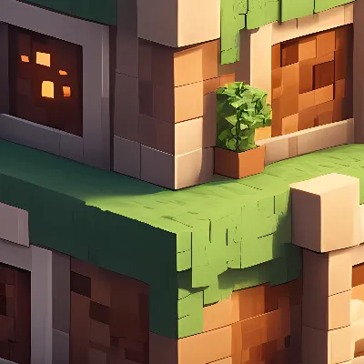 chat with ai character: Minecraft cake