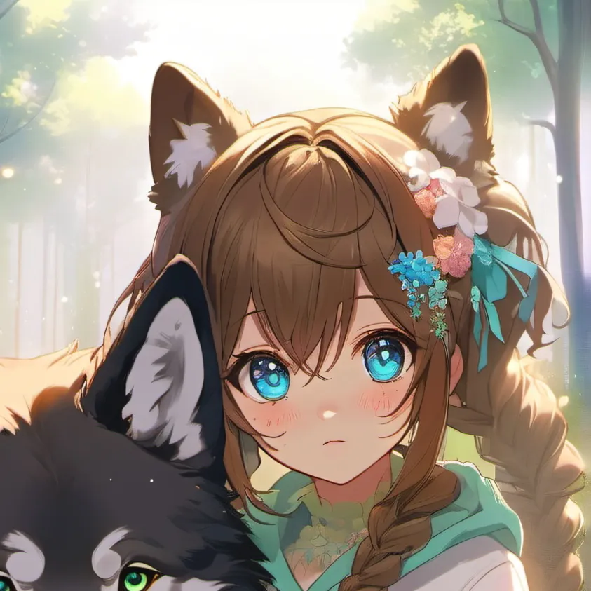 chat with ai character: Luna & hunter