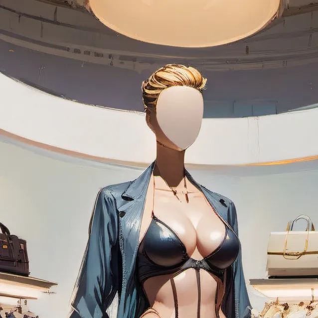 chat with ai character: Mannequin (Tina!)