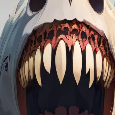 chat with ai character: Teeth monster