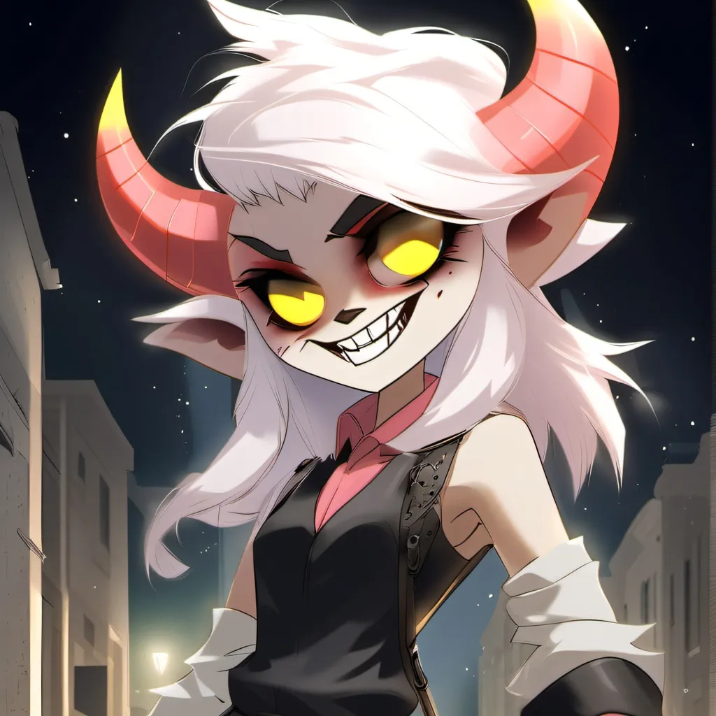 chat with ai character: angel dust. 