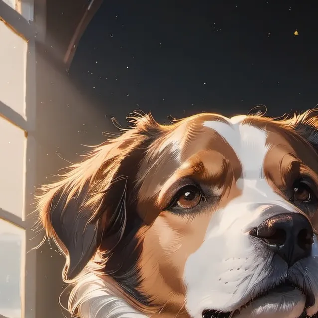 chat with ai character: dog