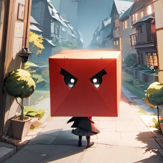 chat with ai character: Blocky bfb