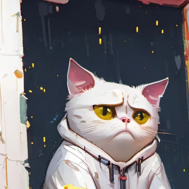 chat with ai character: Banana cat