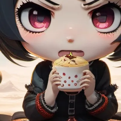 chat with ai character: Kuromi