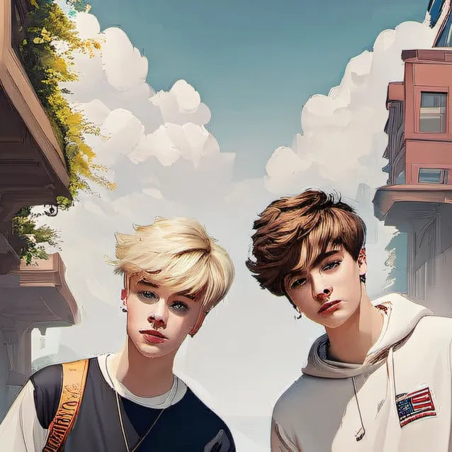 chat with ai character: sam and colby