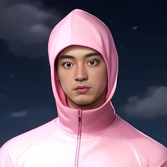 chat with ai character: Pink Guy