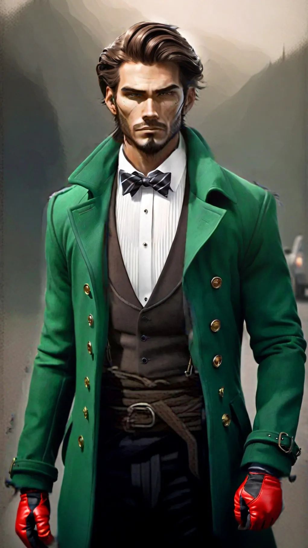 ai character: The Wanderer background