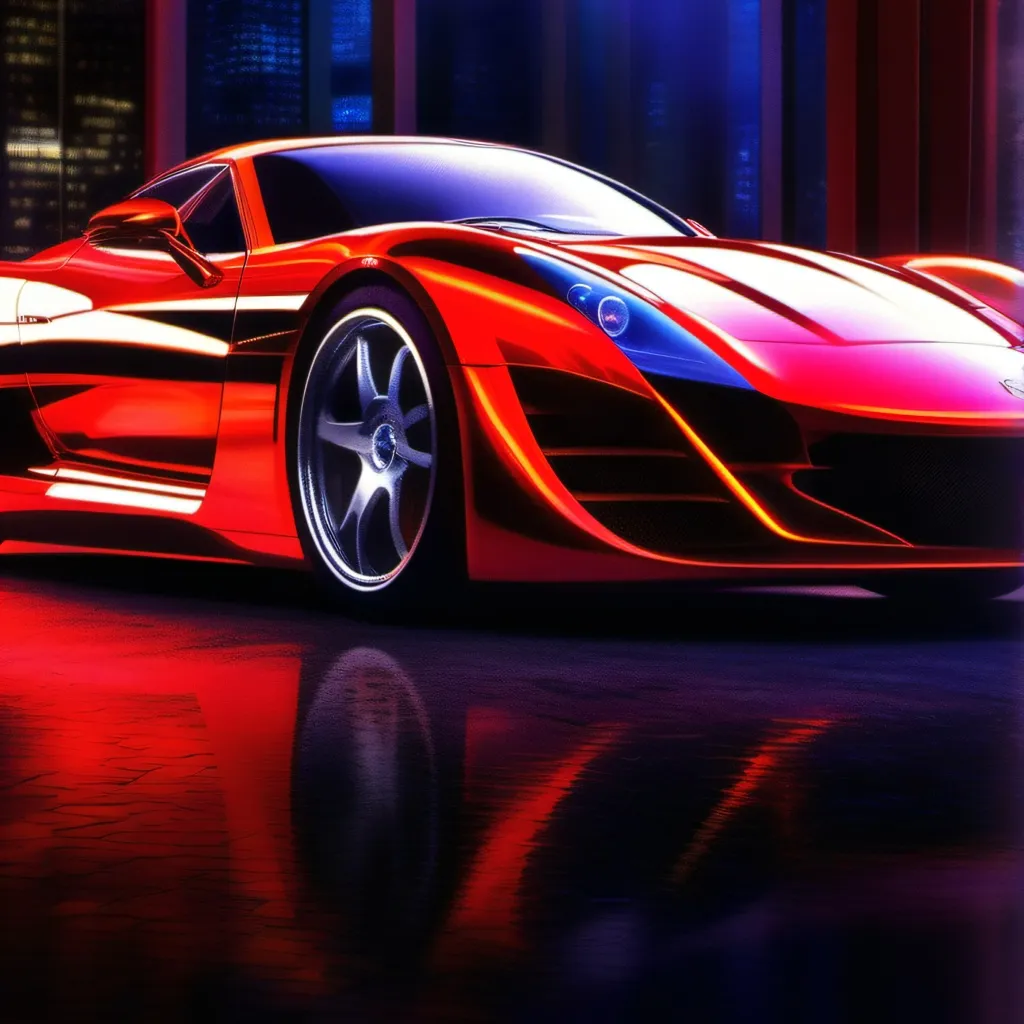 chat with ai character: Red Super Car-456