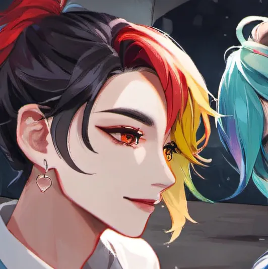 chat with ai character: she letbian