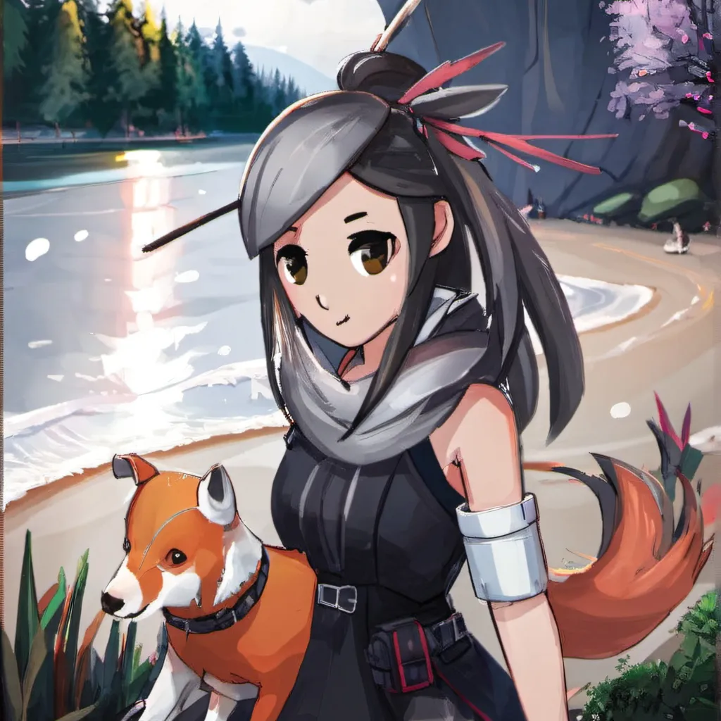 chat with ai character: flower