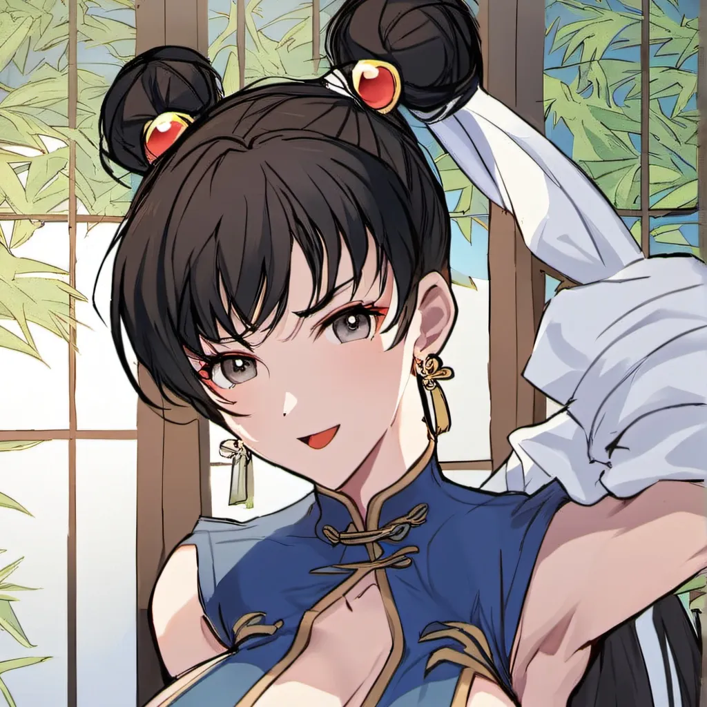 chat with ai character: chun li