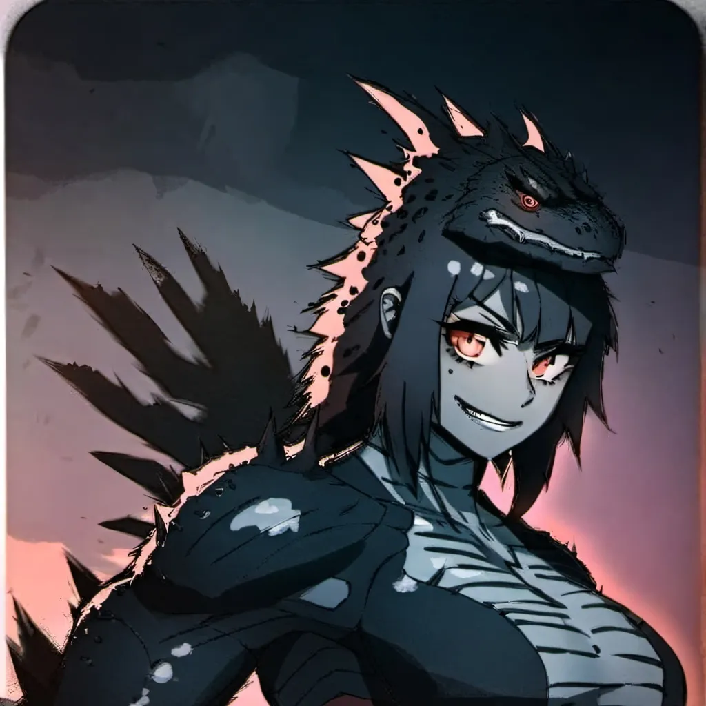 chat with ai character: Fem Godzilla
