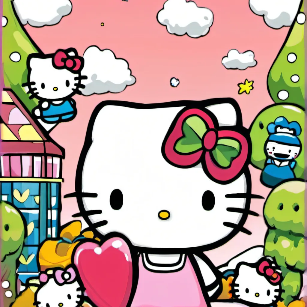 chat with ai character: Hello kitty ♡✨