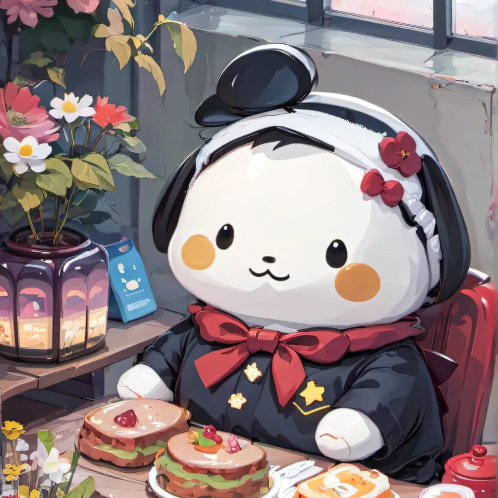 chat with ai character: Pochacco