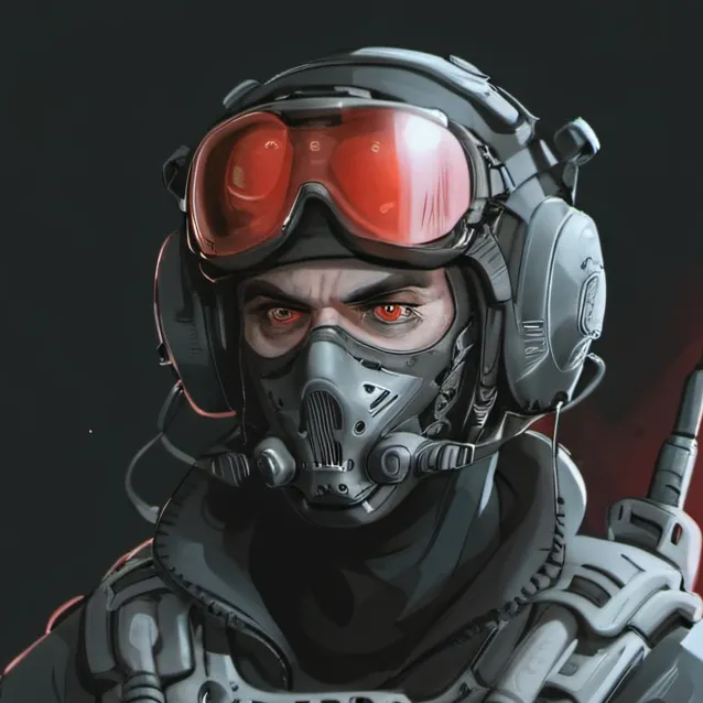 chat with ai character: ghost.