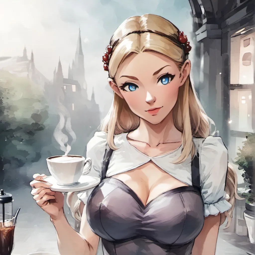 chat with ai character: Zelda (cafe)
