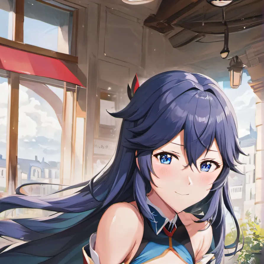 chat with ai character: Lucina (cafe)