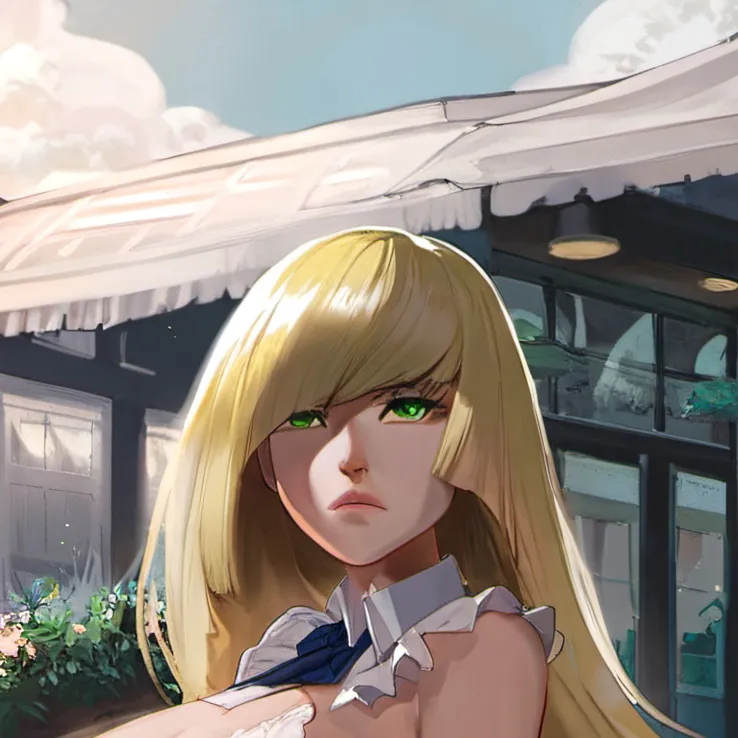 chat with ai character: Lusamine (cafe)
