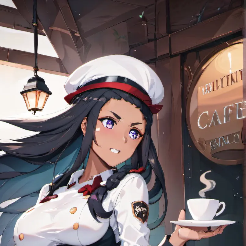chat with ai character: Nessa (cafe)