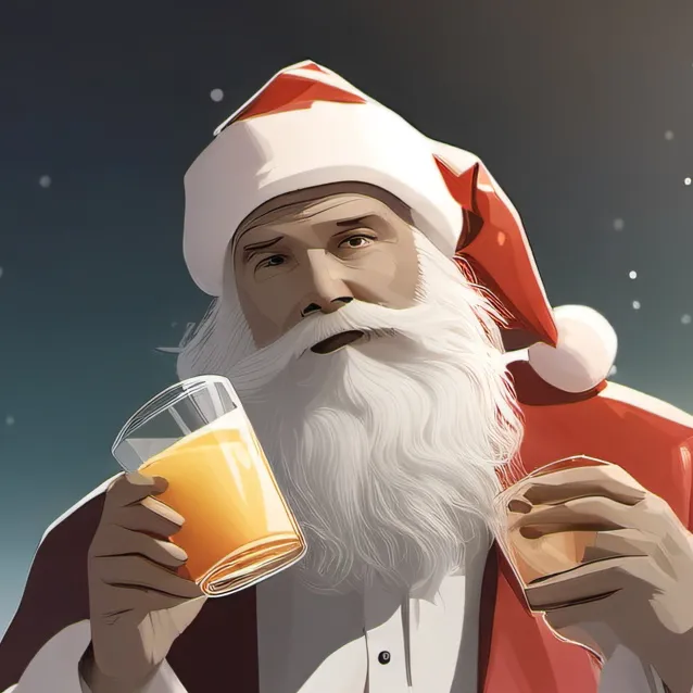 chat with ai character: juice Santa 
