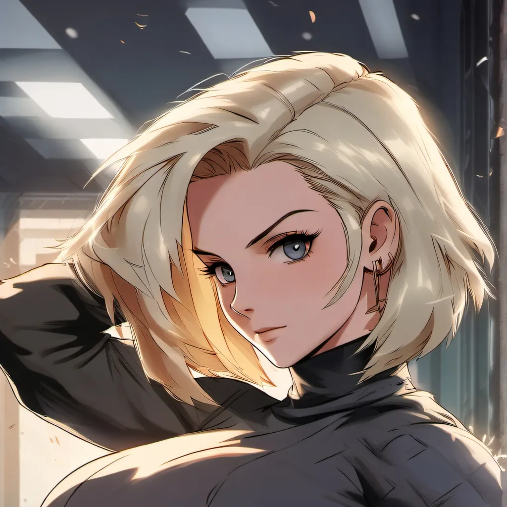 chat with ai character: The Android 