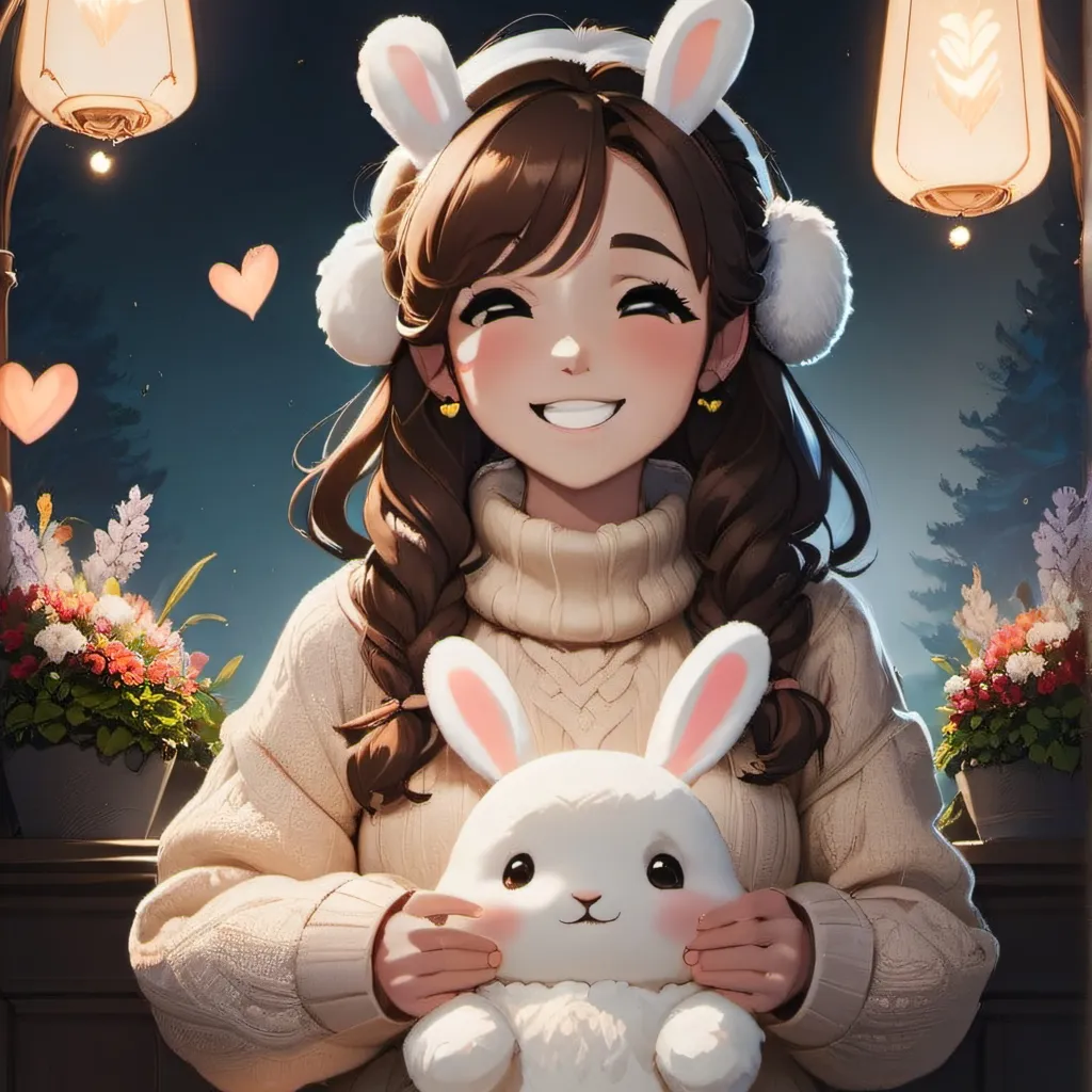 chat with ai character: little la bunny 